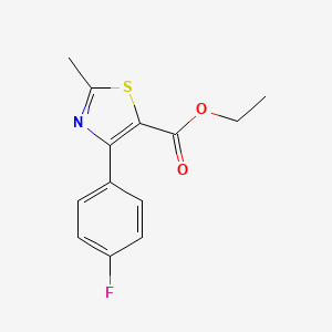 Ethyl 4-(4-fluorophenyl)-2-methyl-5-thiazolecarboxylate