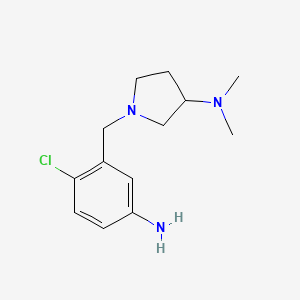 [1-(5-Amino-2-chloro-benzyl)-pyrrolidin-3-yl]-dimethyl-amine