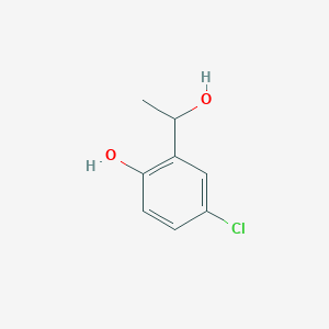 4-Chloro-2-(1-hydroxyethyl)phenol