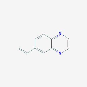 molecular formula C10H8N2 B8755925 6-Vinylquinoxaline CAS No. 874279-33-1