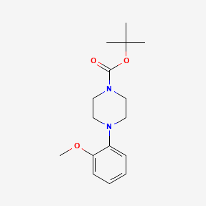 molecular formula C16H24N2O3 B8756021 Tert-butyl 4-(2-methoxyphenyl)piperazine-1-carboxylate 