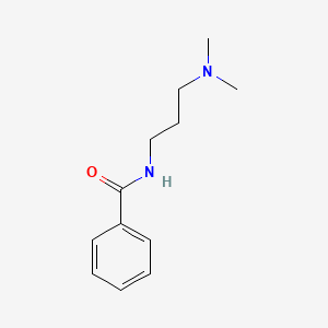 molecular formula C12H18N2O B8756054 N-(3-(Dimethylamino)propyl)benzamide CAS No. 40948-30-9