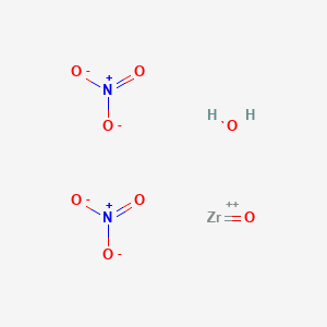 molecular formula H2N2O8Zr B087561 二硝酸锆氧化物水合物 CAS No. 14985-18-3