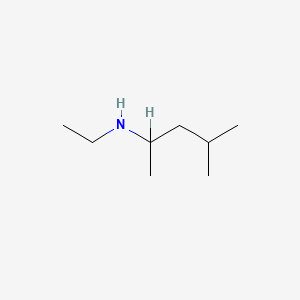 molecular formula C8H19N B8756172 N-Ethyl-1-amino-1,3-dimethylbutane CAS No. 5171-66-4