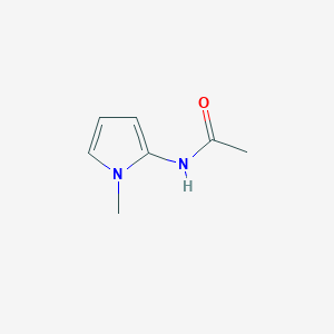 molecular formula C7H10N2O B8756191 N-(1-Methyl-1H-pyrrol-2-yl)acetamide CAS No. 62187-80-8
