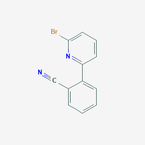 2-(6-Bromopyridin-2-yl)benzonitrile