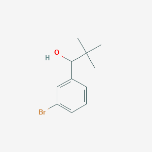 1-(3-Bromophenyl)-2,2-dimethylpropan-1-ol