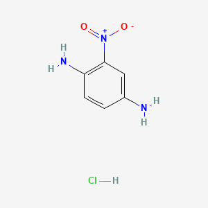 B8756257 2-Nitrobenzene-1,4-diamine hydrochloride CAS No. 71776-05-1