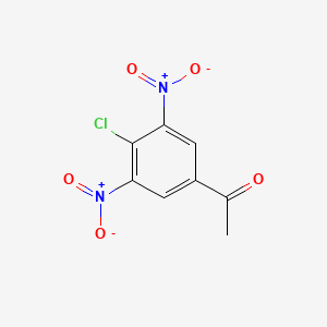 molecular formula C8H5ClN2O5 B8756316 4'-Chloro-3',5'-dinitroacetophenone CAS No. 52129-70-1