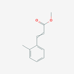 molecular formula C11H12O2 B8756387 methyl 3-(2-methylphenyl)prop-2-enoate 