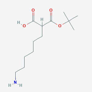 molecular formula C13H25NO4 B8756395 Boc-8-aminocaprylic acid 