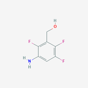 (3-Amino-2,5,6-trifluorophenyl)methanol