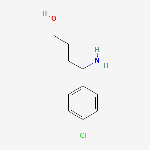 4-Amino-4-(4-chlorophenyl)butan-1-ol