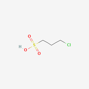molecular formula C3H7ClO3S B8756459 3-chloropropane-1-sulfonic Acid CAS No. 56984-95-3