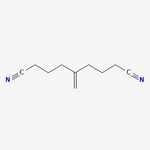 molecular formula C10H14N2 B8756467 5-Methylenenonanedinitrile CAS No. 50592-61-5