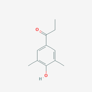 1-(4-Hydroxy-3,5-dimethylphenyl)propan-1-one