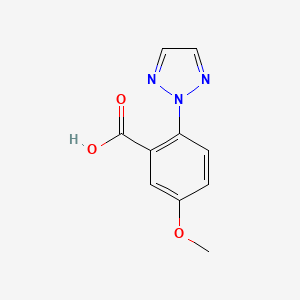 5-methoxy-2-(2H-1,2,3-triazol-2-yl)benzoic acid
