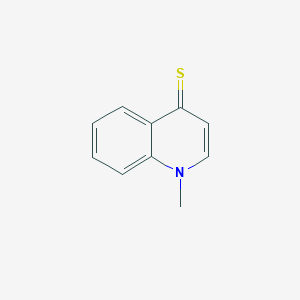 molecular formula C10H9NS B8756599 1-methylquinoline-4(1H)-thione CAS No. 6291-51-6