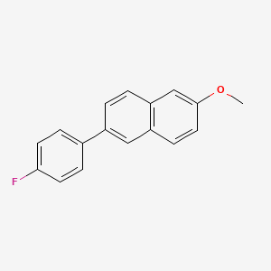 2-(4-Fluorophenyl)-6-methoxynaphthalene