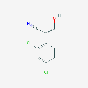 2-(2,4-Dichlorophenyl)-3-hydroxyprop-2-enenitrile