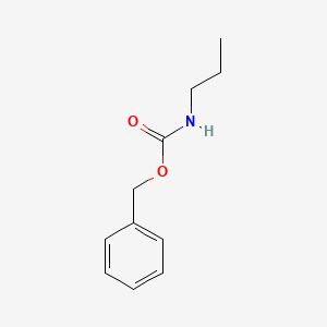 molecular formula C11H15NO2 B8756682 Benzyl propylcarbamate CAS No. 65095-17-2