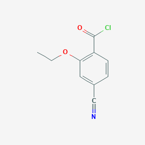 4-Cyano-2-ethoxybenzoyl chloride