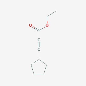 2-Propynoic acid, 3-cyclopentyl-, ethyl ester