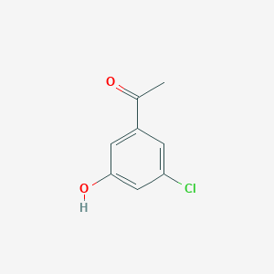 1-(3-Chloro-5-hydroxyphenyl)ethanone
