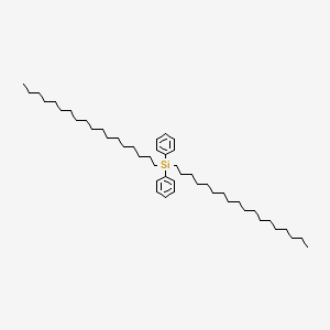 molecular formula C48H84Si B8756782 Dioctadecyldiphenylsilane 