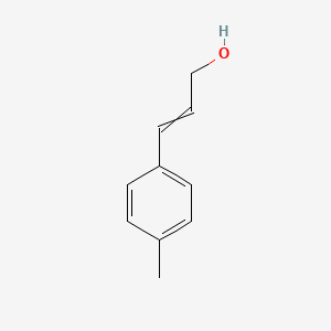 molecular formula C10H12O B8756798 p-Methylcinnamyl alcohol CAS No. 1504-62-7