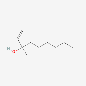 molecular formula C10H20O B8756835 1-Nonen-3-ol, 3-methyl- CAS No. 22616-15-5