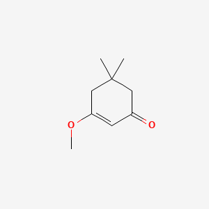 molecular formula C9H14O2 B8756873 2-Cyclohexen-1-one, 3-methoxy-5,5-dimethyl- CAS No. 4683-45-8