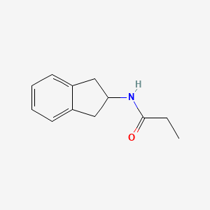 Propanamide, N-(2,3-dihydro-1H-inden-2-yl)-