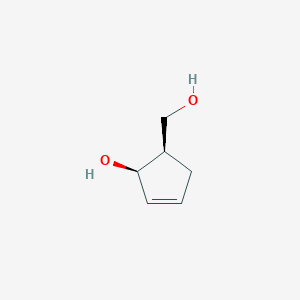 (1R,5R)-5-(Hydroxymethyl)cyclopent-2-enol