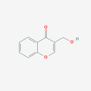 molecular formula C10H8O3 B8756958 3-(hydroxymethyl)-4H-chromen-4-one 