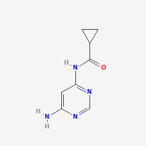 N-(6-Aminopyrimidin-4-yl)cyclopropanecarboxamide