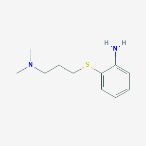 2-(3-Dimethylaminopropylthio)aniline