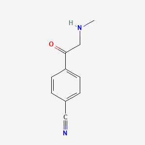 4-(N-methylglycyl)benzonitrile