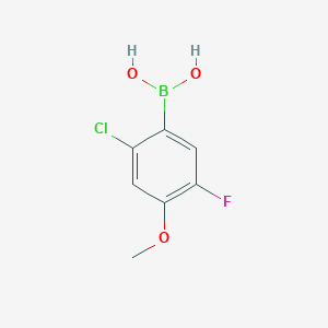 2-Chloro-5-fluoro-3-methoxyphenylboronic acid