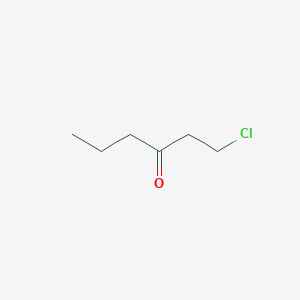 molecular formula C6H11ClO B8757403 1-Chloro-3-hexanone CAS No. 32831-00-8