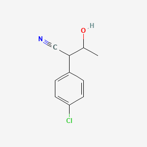 2-(4-Chlorophenyl)-3-hydroxybutanenitrile