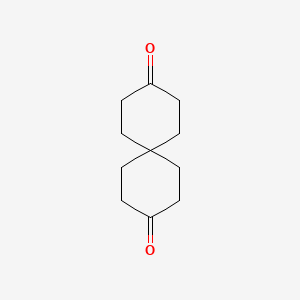 molecular formula C11H16O2 B8757427 Spiro[5.5]undecane-3,9-dione 