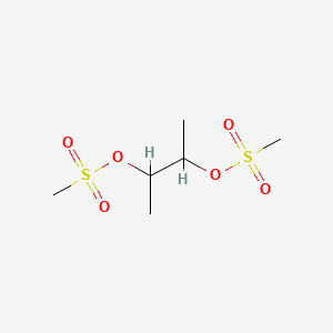 molecular formula C6H14O6S2 B8757549 (2R,3R)-Butanediol bis(methanesulfonate) CAS No. 26439-19-0
