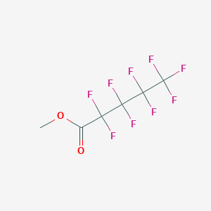 molecular formula C6H3F9O2 B087576 Methyl Nonafluorovalerate CAS No. 13038-26-1