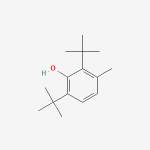 molecular formula C15H24O B8757729 Phenol,2,6-bis(1,1-dimethylethyl)-3-methyl- CAS No. 608-49-1