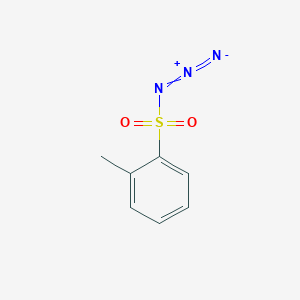 molecular formula C7H7N3O2S B8757797 N-diazo-2-methylbenzenesulfonamide CAS No. 31425-33-9