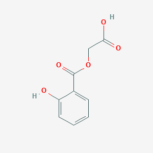 molecular formula C9H8O5 B8757977 Benzoic acid, 2-hydroxy-, carboxymethyl ester CAS No. 108085-52-5