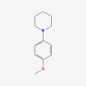 molecular formula C12H17NO B8758111 1-(4-Methoxyphenyl)piperidine CAS No. 5097-25-6