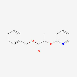 Benzyl 2-[(pyridin-2-yl)oxy]propanoate