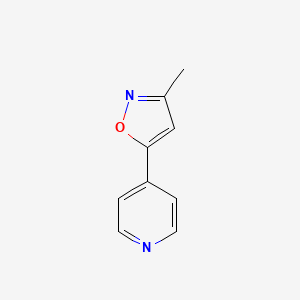 3-Methyl-5-(pyridin-4-yl)isoxazole